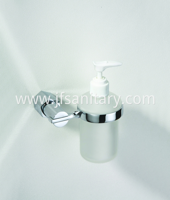 Tempered Glass Liquid Soap Holder For Bathroom